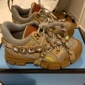 Gucci sneakers worn 3 times in Excellent condition